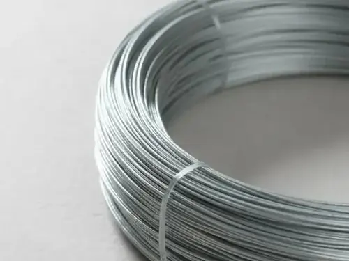 Rollo de alambre dulce galvanizado
